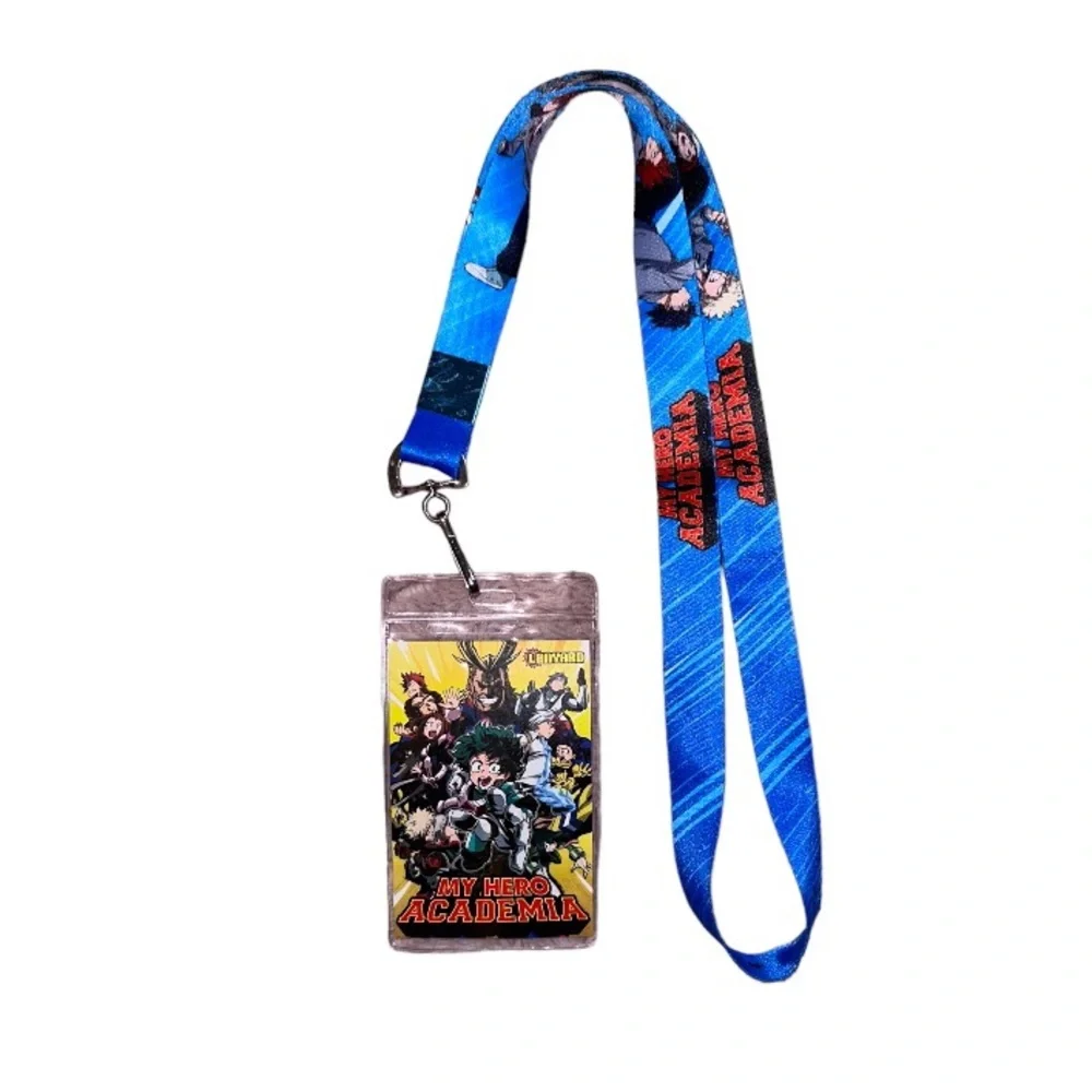 My Hero Academia | Key Art Lanyard ID Badge Holder | NWOT | BRAND NEW